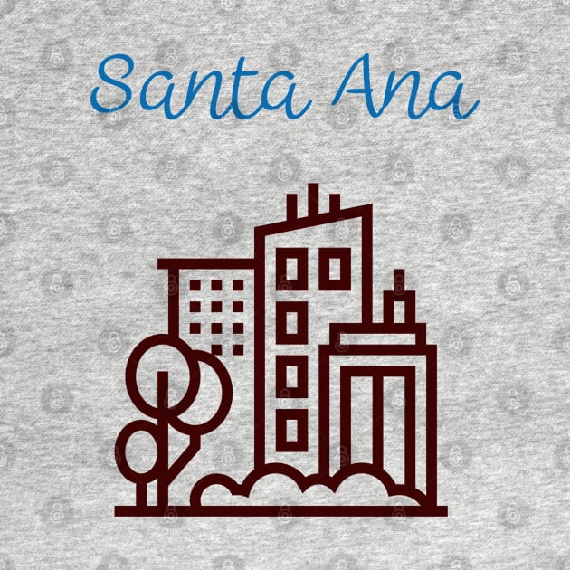 City Of Santa Ana by Booze & Letters